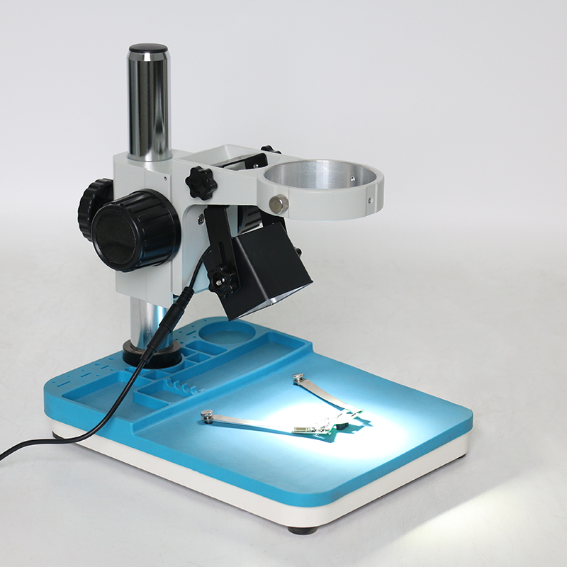 Webcam Ring Light - Lampu samping cincin LED dapat diatur,
