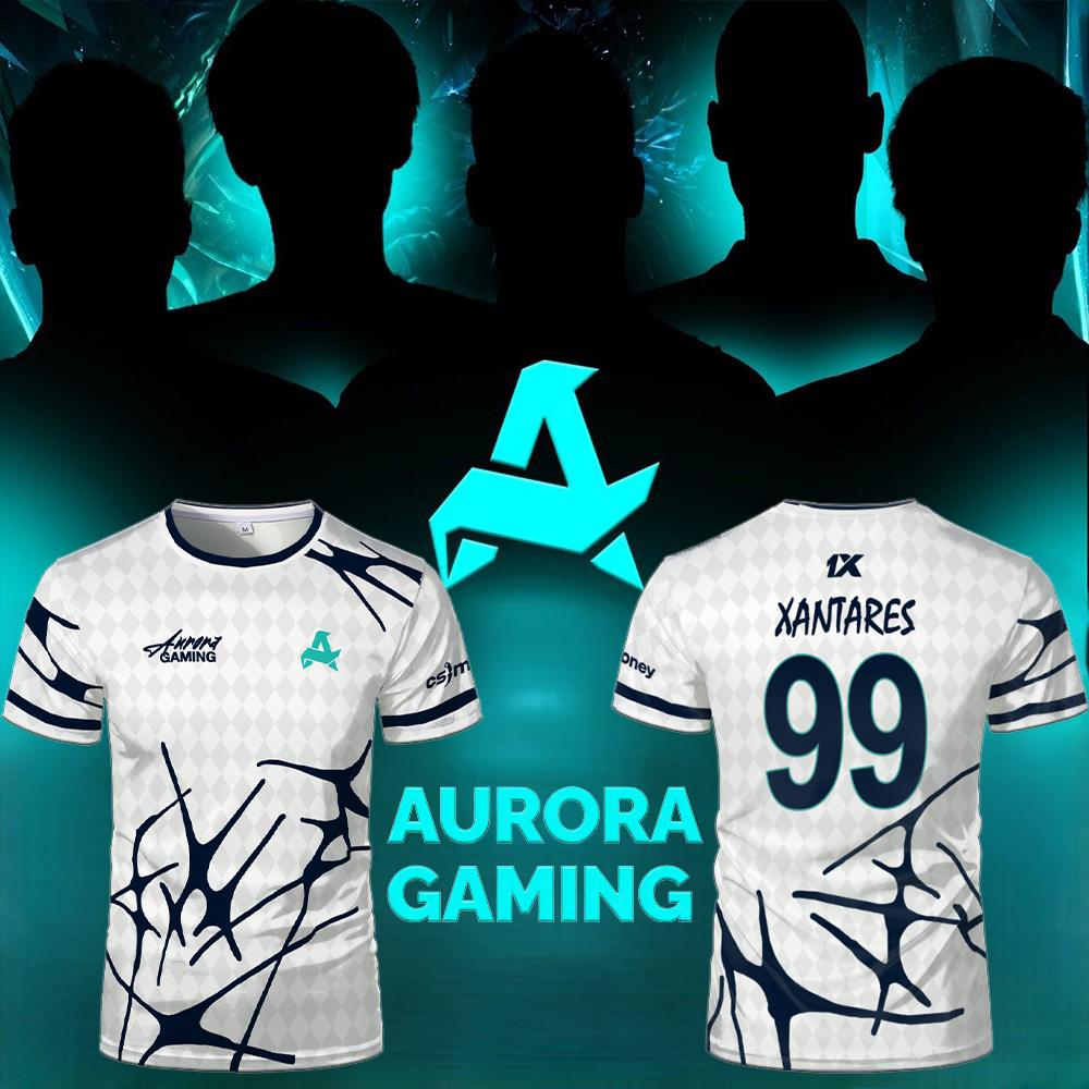 Esports Gaming Gear - Kaos Jersey Tim Esports Aurora Gaming