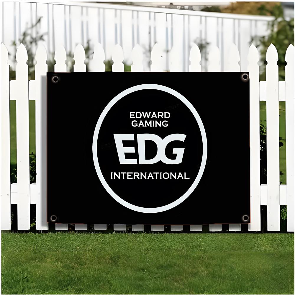 Esports Gaming Club - Klub esports E-Edward Gaming Flags Edgeless