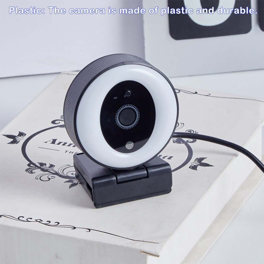 Kamera Streaming Langsung Defi - Webcam Ring Light ulasan dan harga