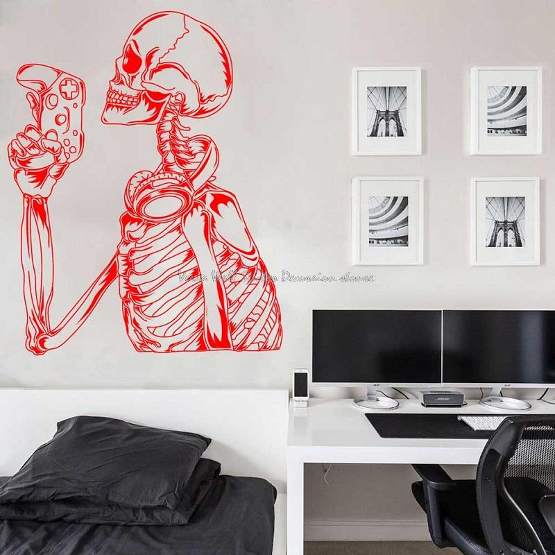 Stiker dinding pemutar game ko - Esports Gaming Room ulasan dan harga