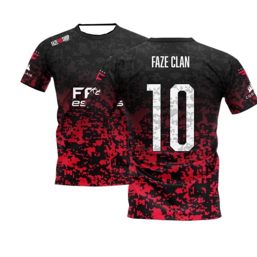 Jersey Esports FaZe Baru 2026  - Esports Gaming Gear ulasan dan harga