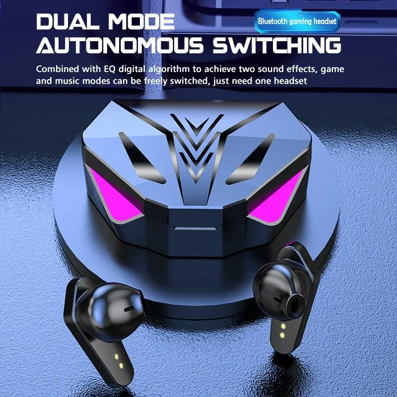 Earphone nirkabel TWS 2025, He - Esports Gaming Phone ulasan dan harga