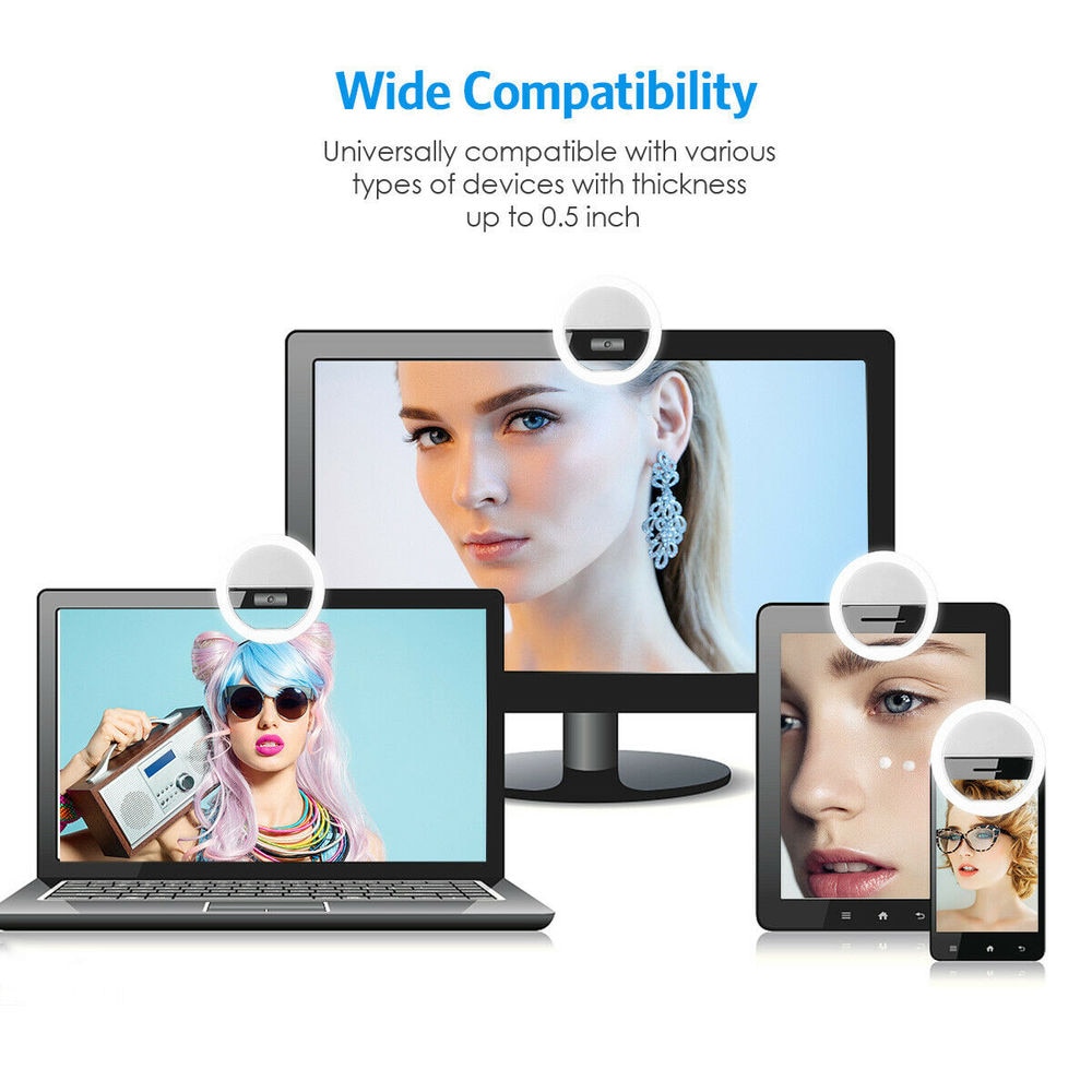 1 Buah Kabel Pengisi Daya USB  - Webcam Ring Light ulasan dan harga