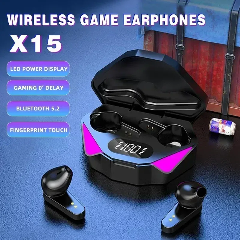 Earphone Bluetooth TWS Baru He - Esports Gaming Phone ulasan dan harga