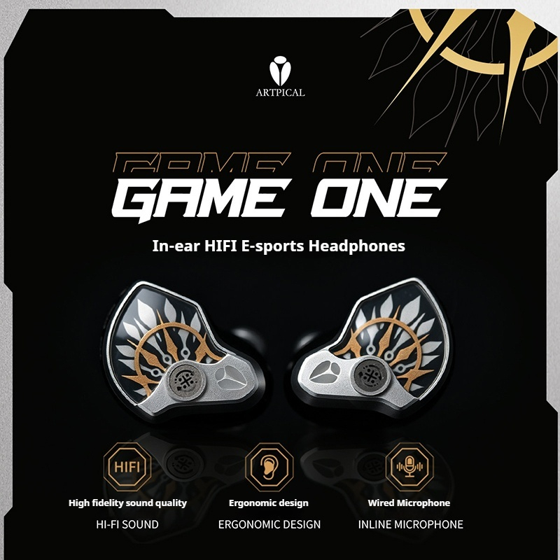 ARTPICAL Game-One Earphone Gam - Esports Gaming Phone ulasan dan harga