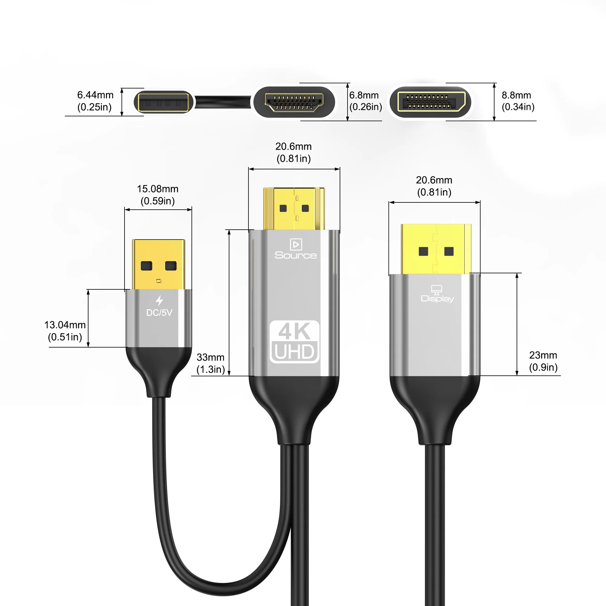 Kabel Konverter HDMI ke DP den - Esports Gaming Bundle ulasan dan harga