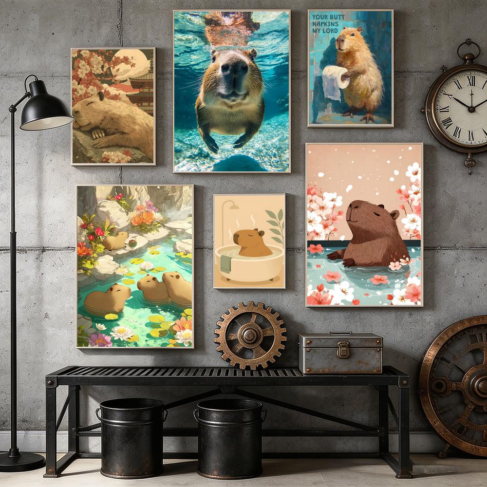 Poster Seni Capybara yang Mene - Esports Gaming Lounge ulasan dan harga