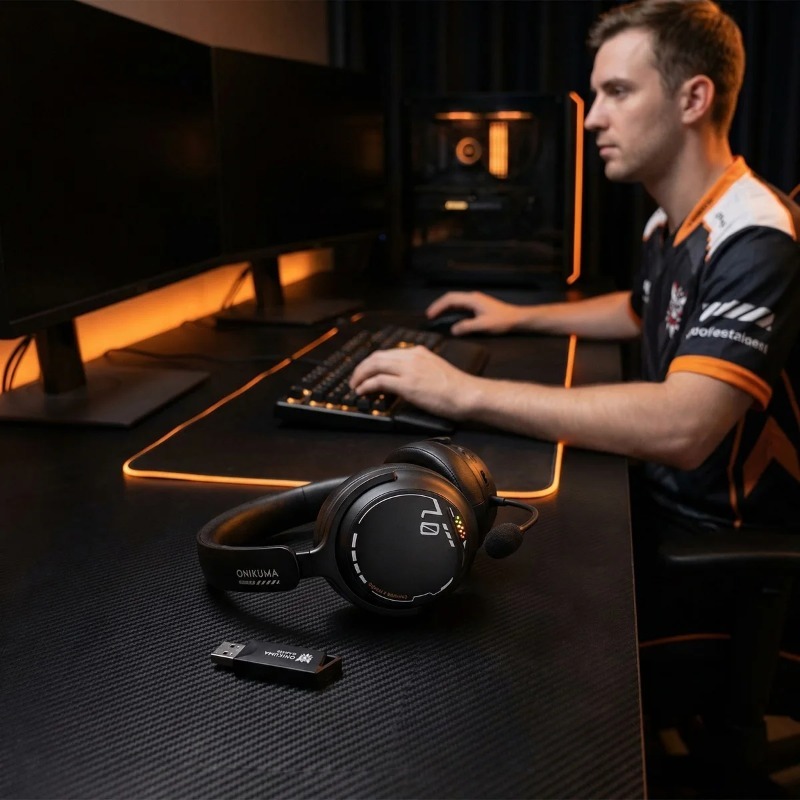 ONIKUMA GT886 Headset Gaming T - Esports Gaming Monitor ulasan dan harga