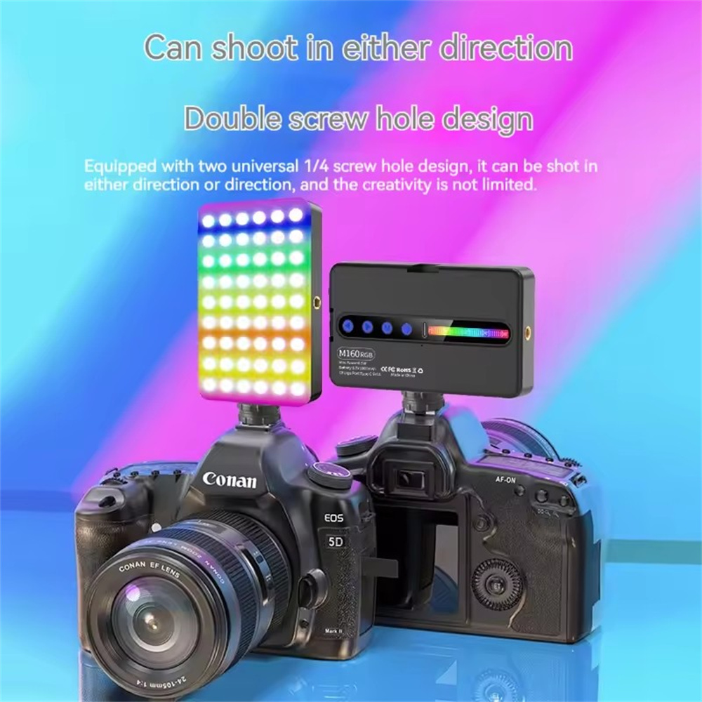 Lampu Kamera LED RGB Output Wa - Webcam Ring Light ulasan dan harga
