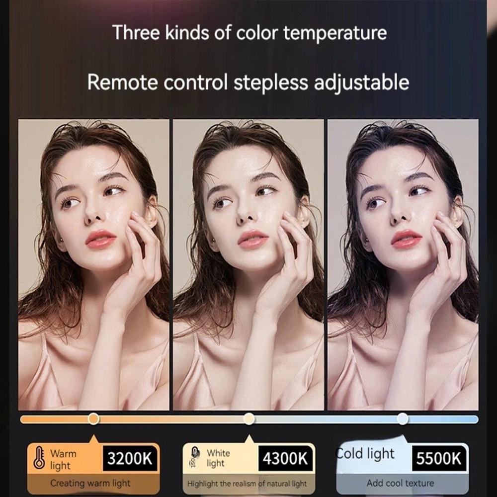Lampu Kamera LED RGB Output Wa - Webcam Ring Light ulasan dan harga