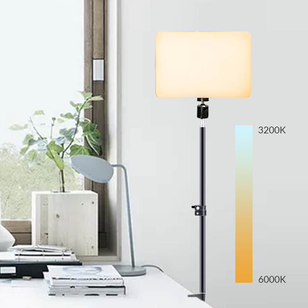 Panel lampu LED Video 10 inci  - Webcam Ring Light ulasan dan harga