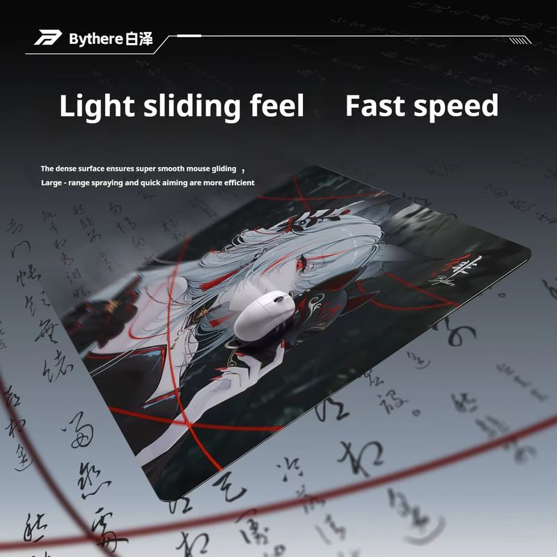 Alas Mouse Gaming Kaca Tempere - Esports Gaming Mouse Pad ulasan dan harga
