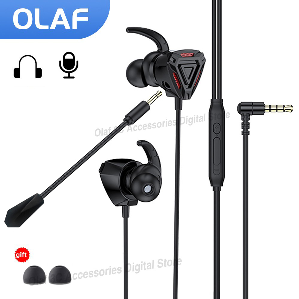 OLAF headphone berkabel 3.5mm, - Esports Gaming Monitor ulasan dan harga