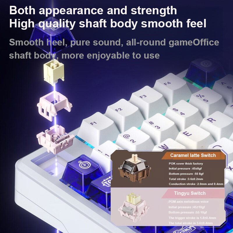 AULA L99 Keyboard Gaming Layar - Esports Gaming Uk ulasan dan harga