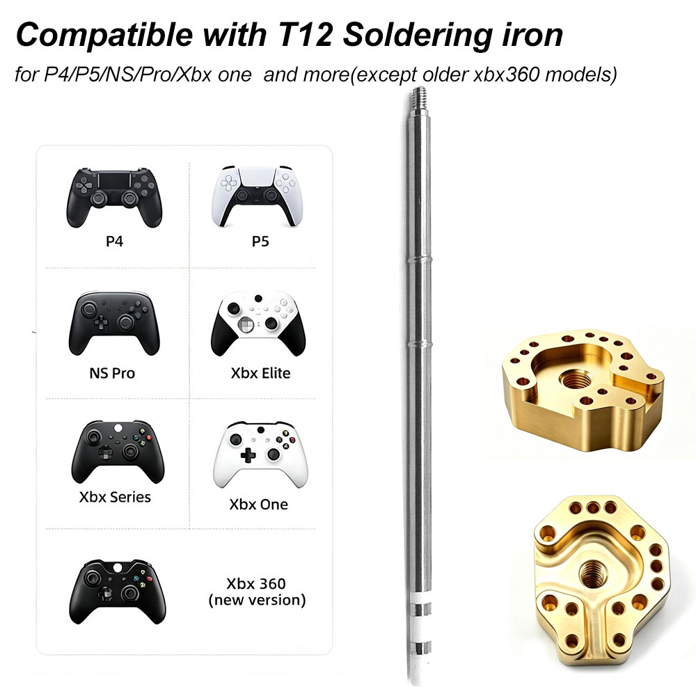 Set Mata Solder T12, Kit Alat  - Controller Analog Stick ulasan dan harga