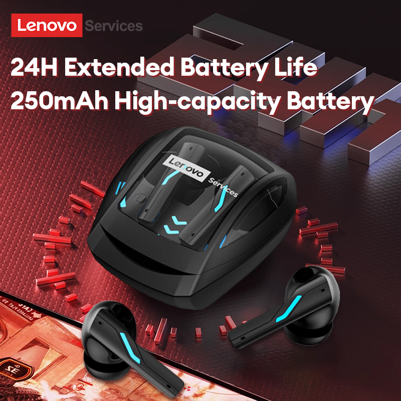 Lenovo GT100 Earphone Bluetoot - Esports Gaming Phone ulasan dan harga