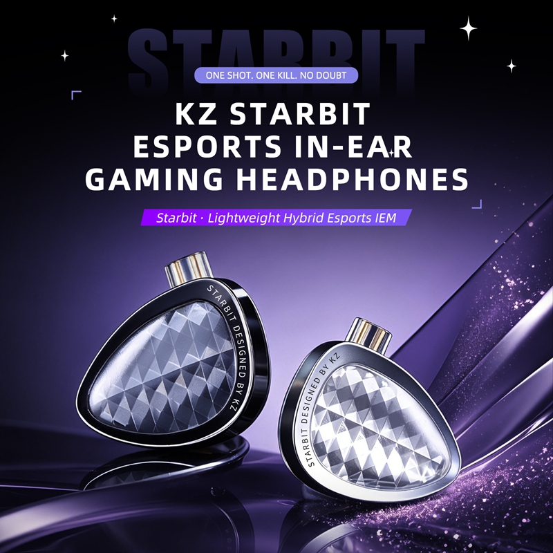 KZ Starbit Earphone Gaming Ber - Esports Gaming Monitor ulasan dan harga