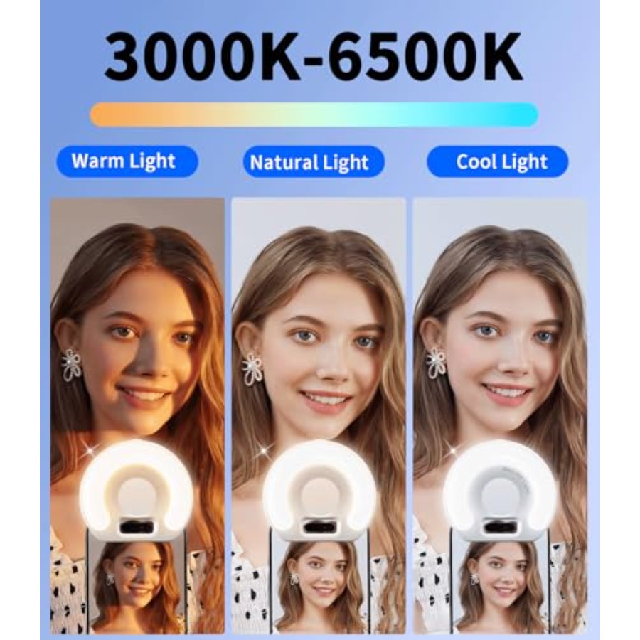 Lampu Cincin Portabel untuk Po - Webcam Ring Light ulasan dan harga