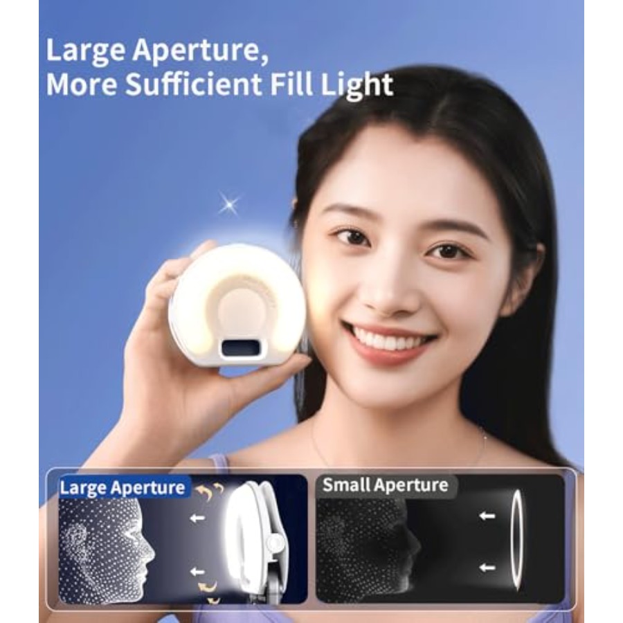 Lampu Cincin Portabel untuk Po - Webcam Ring Light ulasan dan harga