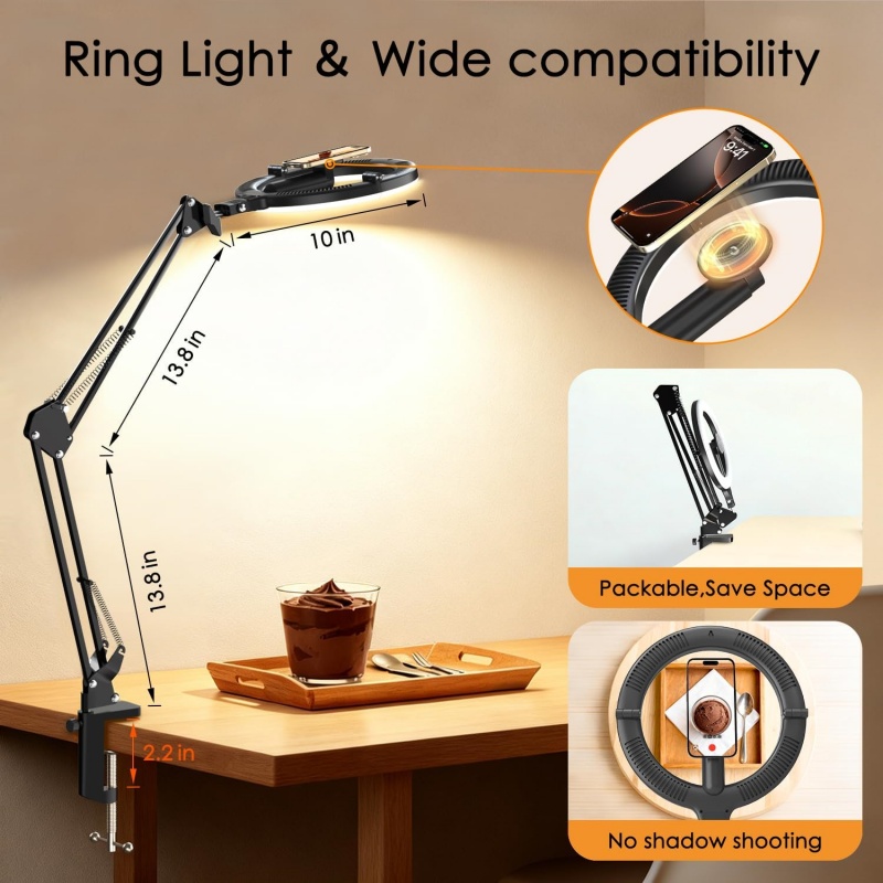 Dudukan Telepon Magnetik di At - Webcam Ring Light ulasan dan harga