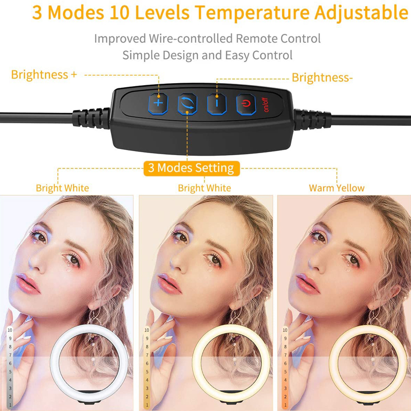 Lampu Cincin LED 16Cm 26Cm 33C - Webcam Ring Light ulasan dan harga